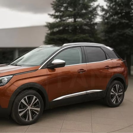 Peugeot 3008 Krom Yan Kapı Çıtası 4 Kapı 2016 Ve Üzeri P.çelik Uyumlu