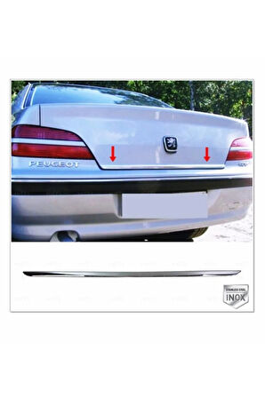 Peugeot 406 Krom Bagaj Alt Çıtası 1995-2005 P.çelik