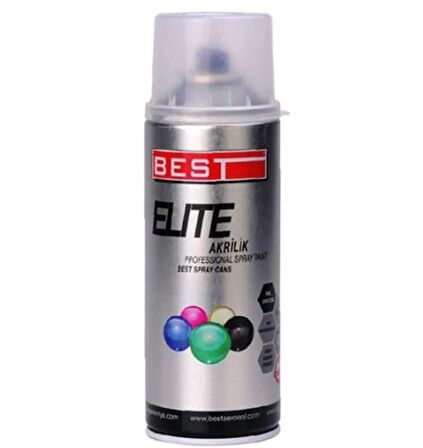 Best Elite 7016 Mat Antrasit Gri Akrilik Sprey Boya 400 ml