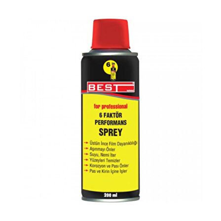 Best Hpl-200 6 İn 1 Pas Sökücü Sprey 200Ml