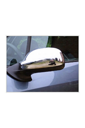 Peugeot 407 Krom Ayna Kapağı 2 Prç. 2004-2010 Paslanmaz Çelik