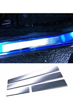 Peugeot 407 Krom Kapı Eşiği 4 Kapı 2004 Üzeri Paslanmaz Çelik