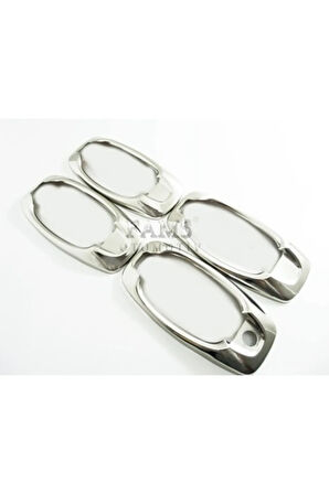 Peugeot Bipper Krom Kapı Kolu Çerçevesi 4 Kapı 2008 Üzeri P.çelik