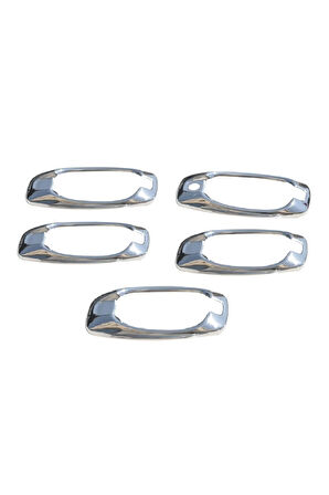 Peugeot Bipper Krom Kapı Kolu Çerçevesi 5 Kapı 2008 Üzeri P.çelik