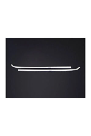 Peugeot Bipper Uyumlu Krom Cam Çıtası 2 Prç. 2008 Ve Üzeri Paslanmaz Çelik