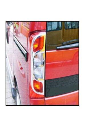 Peugeot Bipper Krom Stop Çerçeve 2 Parça 2008 Üzeri Paslanmaz Çelik