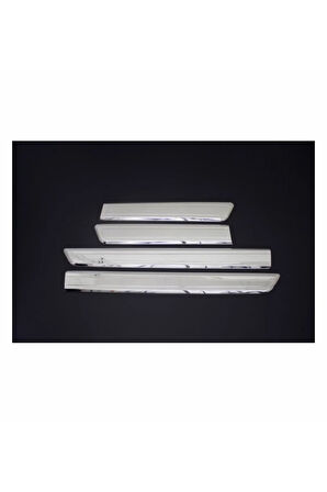 Peugeot Bipper Krom Yan Kapı Çıtası 4 Prç. 2008 Üzeri P. Çelik