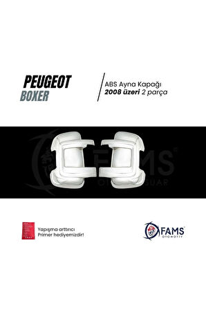 Peugeot Boxer Krom Kaplama Abs Ayna Kapağı 2 Prç. 2008 Üzeri
