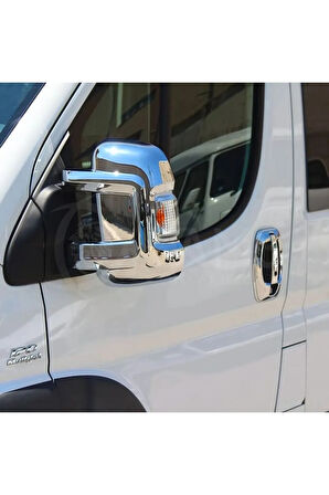 Peugeot Boxer Krom Kaplama Abs Ayna Kapağı 2 Prç. 2008 Üzeri