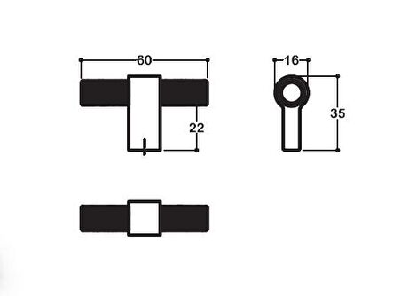 SYSTEM 8774 8MM ABM-ABM ANTİK SARI DÜĞME KULP Dolap Çekmece Kulbu SY8774 0008 ABM-ABM