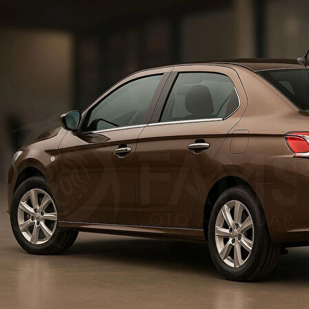 Peugeot 301 Krom Cam Çıtası 6 Parça 2012 Ve Üzeri P.çelik