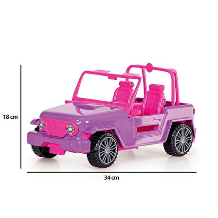 Jasmine Jeep-Pembe-Turkuaz