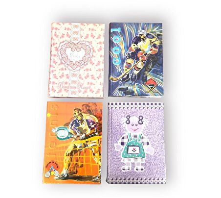 Komeks 17x24 Sert Kapak 320 Ypr Kareli Ciltli Defter