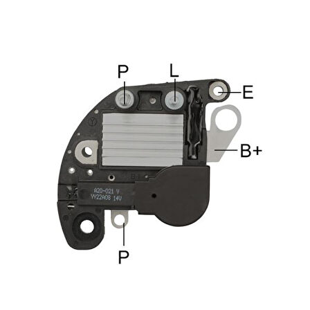 Land Rover Konjektor 12v Marelli Tip Cift Civata Cat/mf/hattat/erkunt Traktor Peugeot 206 / L.rover - Yunyı 07-032