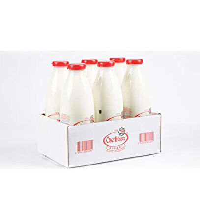 Özerhisar Ayran Cam Şişe  1000 ml x 6 Adet