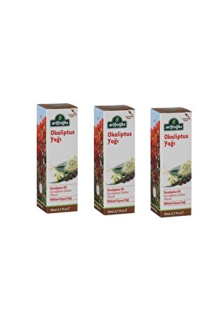 Arifoğlu 3 Adet  Okaliptus Yağı 3 X 20 Ml