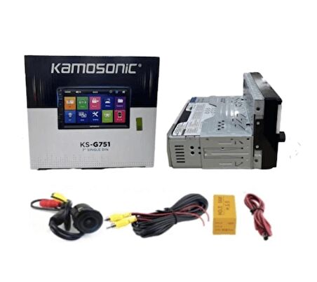 KAMOSONİC KS-G751 7" TEK DİN DOUBLE TEYP