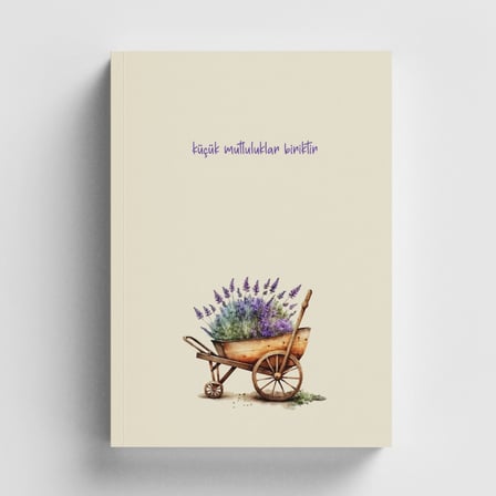 Küçük Mutluluklar Biriktir Bullet Journal A5 Noktalı Defter