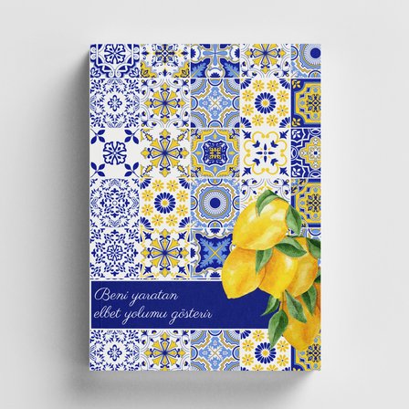 Beni Yaratan Elbet Yolumu Gösterir İslami Defter (Ayet-Hadisli)