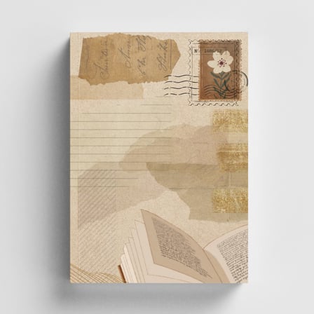 Vintage Serisi 1 Bullet Journal A5 Noktalı Defter