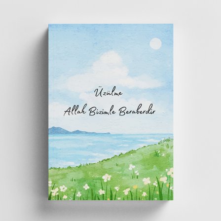 Üzülme Allah Bizimle Beraberdir İslami Defter (Ayet-Hadisli)