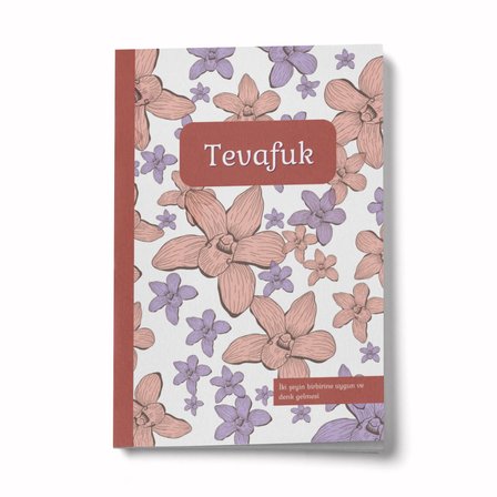 Tevafuk A6 Çizgili Mini Defter Not Defteri