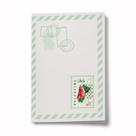 Filistin Mektubu A6 Çizgili Mini Defter Not Defteri