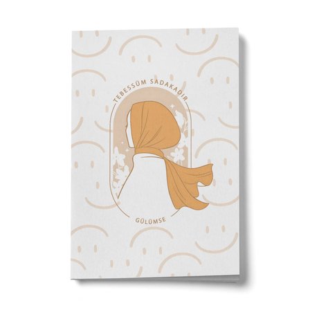 Tebessüm Sadakadır Gülümse A6 Çizgili Mini Defter Not Defteri