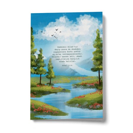 Cennet Ehli A6 Çizgili Mini Defter Not Defteri