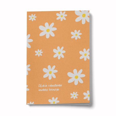 Allahın Rahmetinden Ümidinizi Kesmeyin A6 Çizgili Mini Defter Not Defteri
