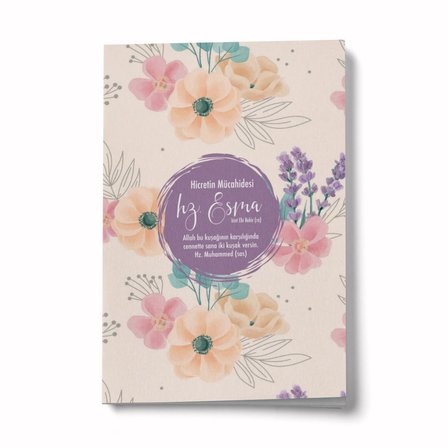 Hz. Esma A6 Çizgili Mini Defter Not Defteri