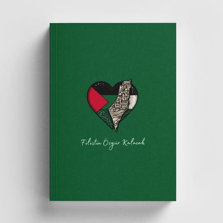 Filistin Özgür Kalacak Bullet Journal A5 Noktalı Defter