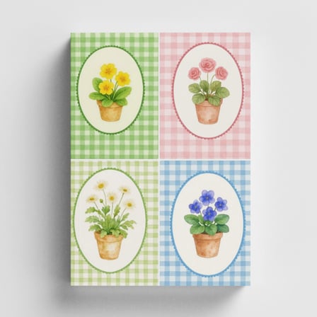 Saksıdaki Güzellikler Bullet Journal A5 Noktalı Defter