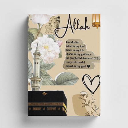 Kolaj Serisi 8 Hedefimiz Cennet İslami Defter (Ayet-Hadisli)