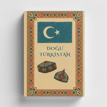 Bir Kimlik Meselesi Doğu Türkistan Bullet Journal A5 Noktalı Defter