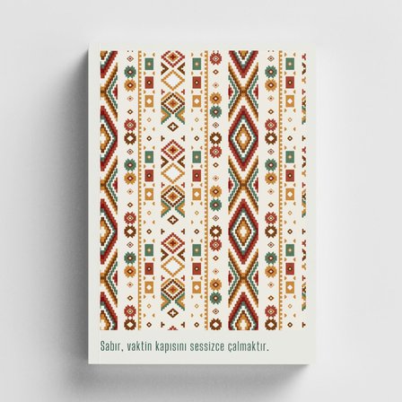 Sabır, Vaktin Kapısını Sessizce Çalmaktır İslami Defter (Ayet-Hadisli)