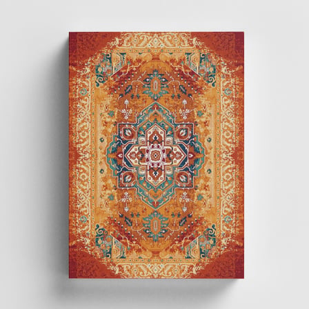 Etnik Desen Serisi 16 Dildade Bullet Journal A5 Noktalı Defter