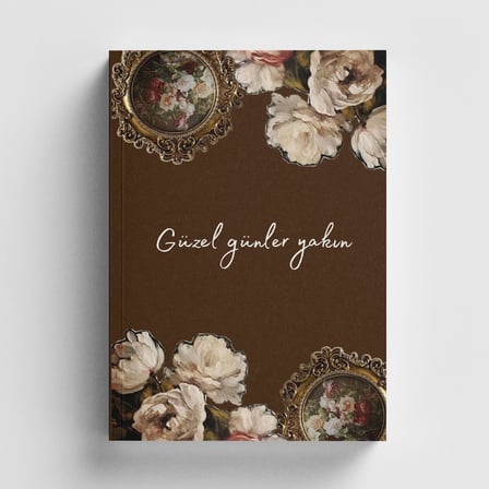 Vintage Serisi 8 Güzel Günler Yakın Bullet Journal A5 Noktalı Defter