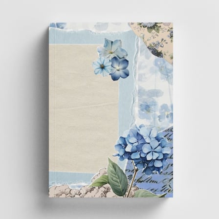 Vintage Serisi 14 Sükûnetin Dokusu Bullet Journal A5 Noktalı Defter