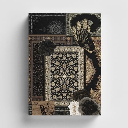 Etnik Kolaj Serisi 6 Şeb-i Yelda Bullet Journal A5 Noktalı Defter