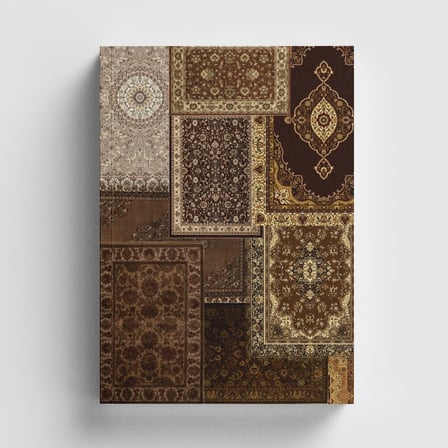 Etnik Kolaj Serisi 8 Zülf-i Yar Bullet Journal A5 Noktalı Defter