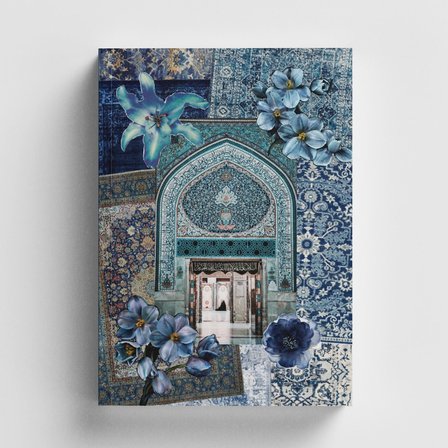 Kolaj Serisi 56 Sonsuzluk Makamı İslami Defter (Ayet-Hadisli)