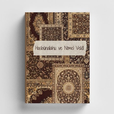 Sufi Serisi 7 Hasbünallahu ve Ni’mel Vekîl İslami Defter (Ayet-Hadisli)