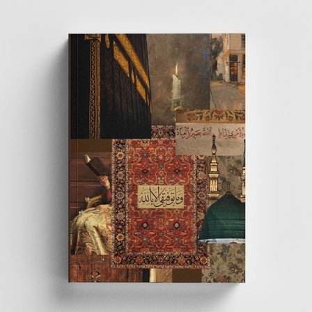 Kolaj Serisi 30 O'nun İzinde İslami Defter (Ayet-Hadisli)