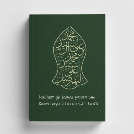 N’ola Tacım Gibi Başımda Götürsem Daim İslami Defter (Ayet-Hadisli)