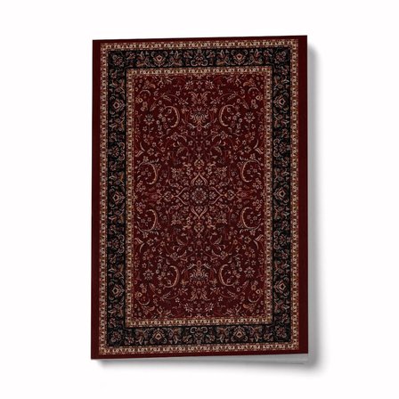 Etnik Desen Serisi 3 Bordo A6 Çizgili Mini Defter Not Defteri