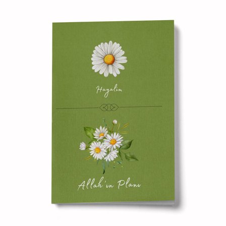 Hayalim ve Allah'ın Planı A6 Çizgili Mini Defter Not Defteri