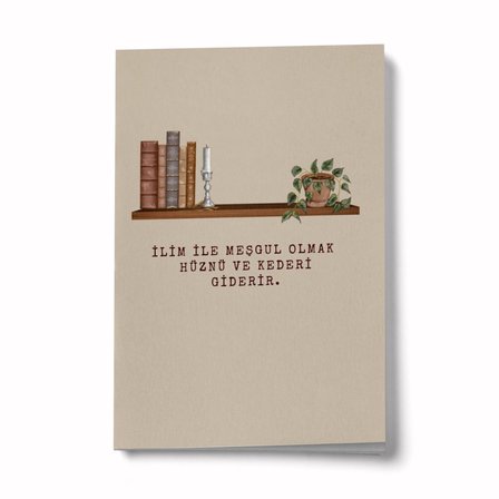 İlimle Meşguliyet A6 Çizgili Mini Defter Not Defteri