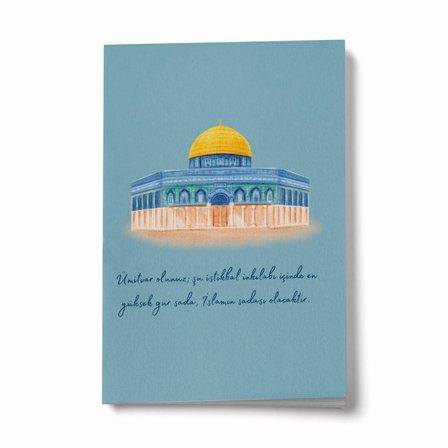 Ümitvar Olunuz A6 Çizgili Mini Defter Not Defteri