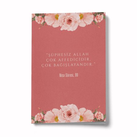 Allah Affedicidir A6 Çizgili Mini Defter Not Defteri